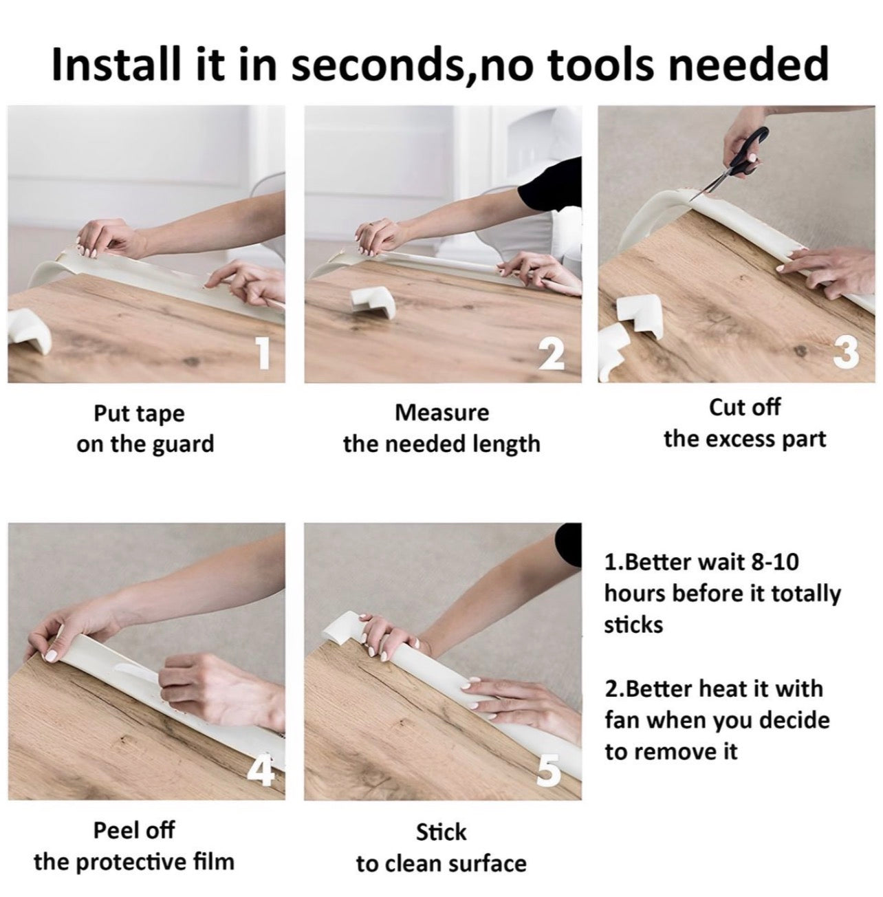 12Piece Corner Protector Kids Corner and Edge Guard Set Safety Protector