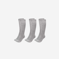 Pregnancy Compression Socks (3 Pairs) - Helps prevent & reduce leg swelling by improving blood circulation in the legs