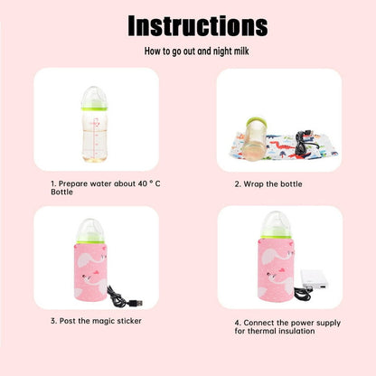 Cloth Bottle Warmer  Nel's Babies & Kiddies