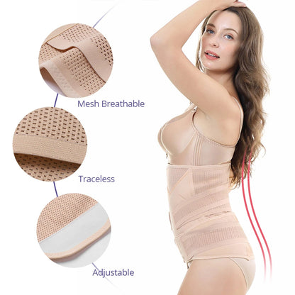 3in1 Postpartum Belt- Beige  Nel's Babies & Kiddies