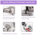 Breast Therapy Pads - Hot & Cold Gel Pads for Breastfeeding & Postpartum Recovery, Pain Relief for Mastitis & Engorgement