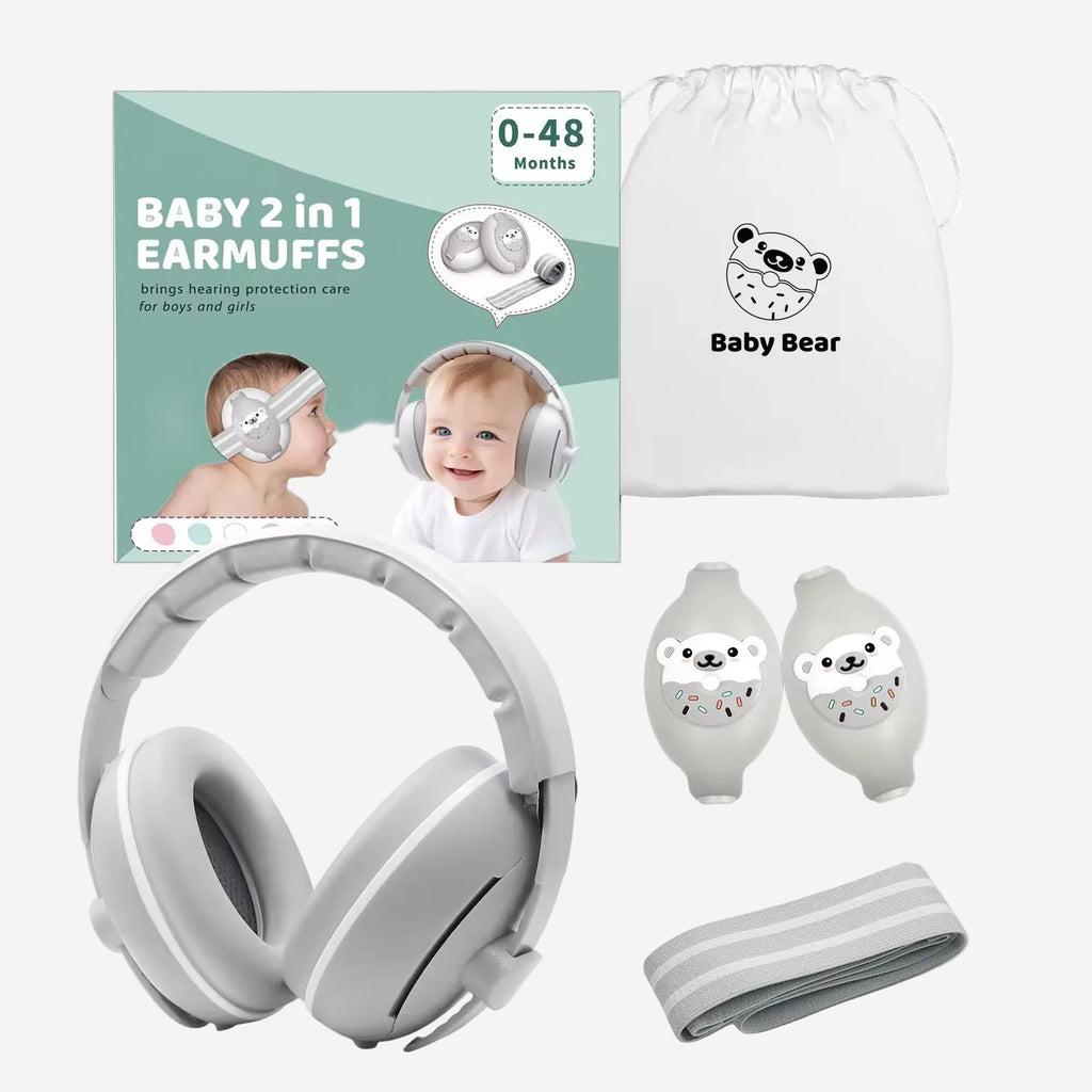 2 in 1 Baby Earmuffs