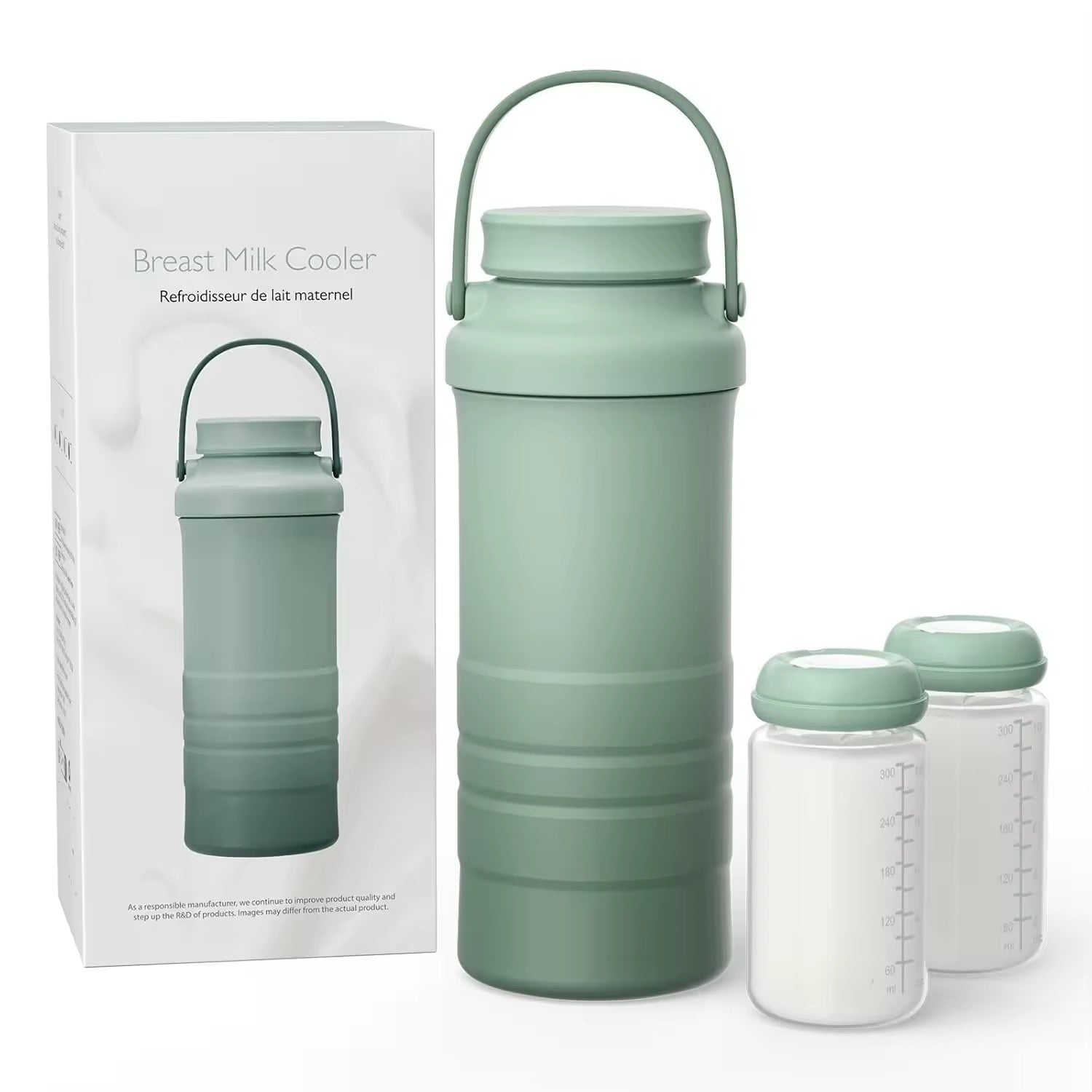 Breastmilk Cooler - Stores Breastmilk on the go without contamination