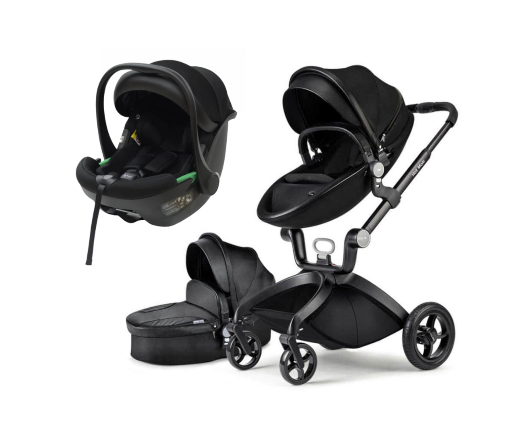 4-in-1 Hot Mom Cocoon Stroller, Carry Cot & Car Seat