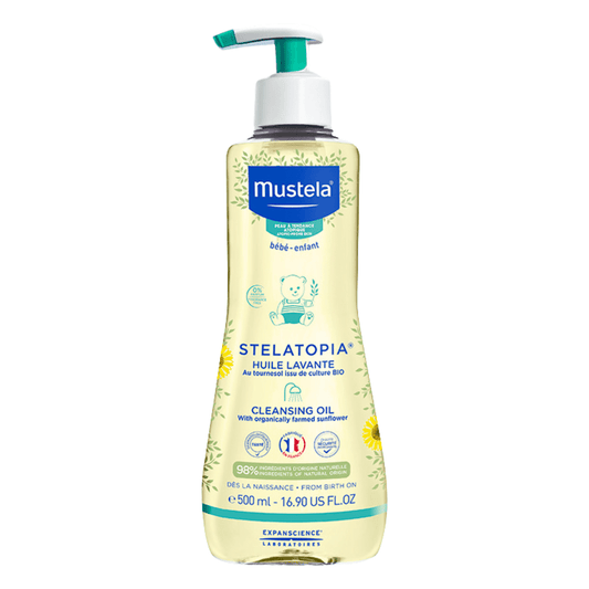 Mustela Stelatopia Cleansing Oil 500ml  Nel's Babies & Kiddies