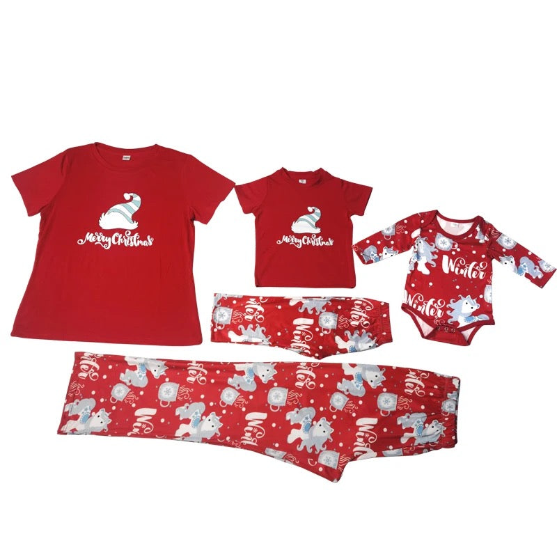 Christmas Pajamas Sets (Top & Buttom)