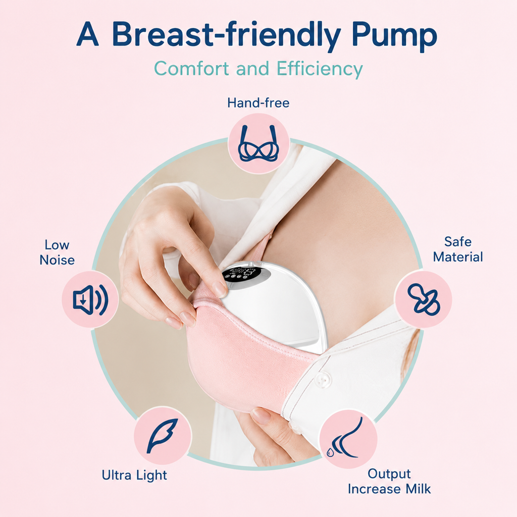 Baby Prep: 3-in-1 S39 Pro Hospital-Grade Suction Strength Wearable Breast Pump Combo | Nel's Babies & Kiddies