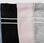 Pregnancy Compression Socks (3 Pairs) - Helps prevent & reduce leg swelling by improving blood circulation in the legs