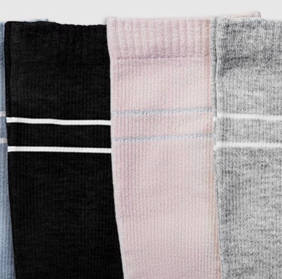 Pregnancy Compression Socks (3 Pairs) - Helps prevent & reduce leg swelling by improving blood circulation in the legs