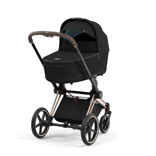 Priam Lux Carry Cot Gen 4 - Sepia Black  Nel's Babies & Kiddies