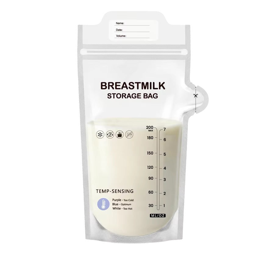 Temperature Sensing Milk Storage Bags - 50 bags