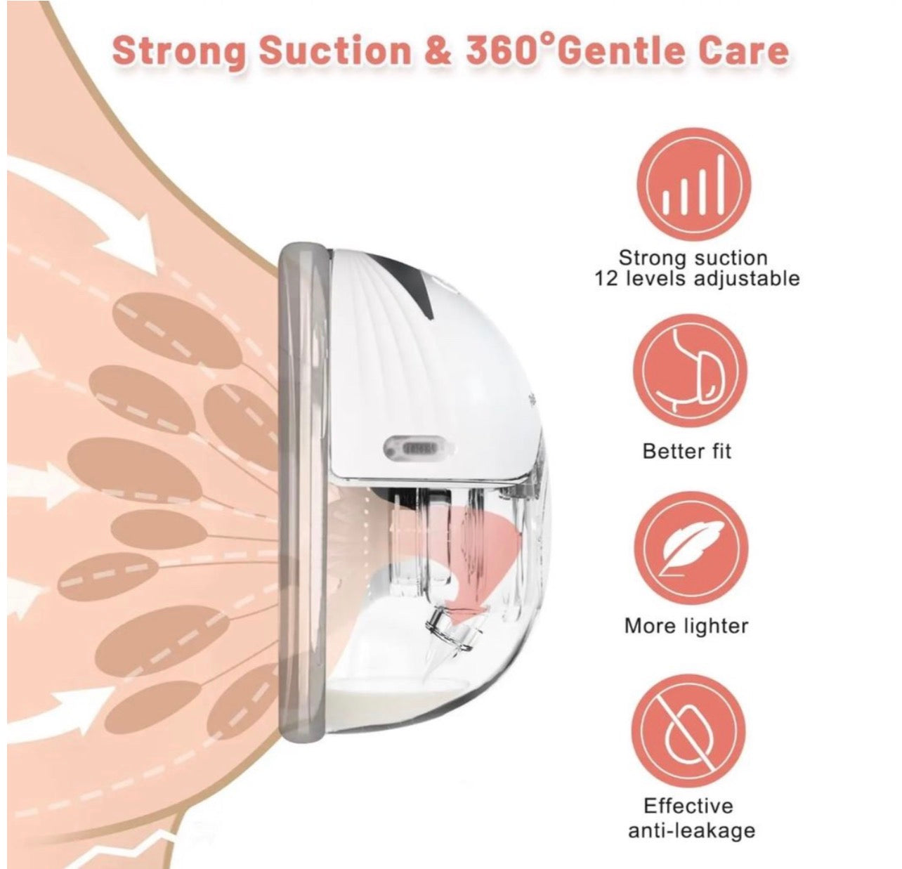 Electric Wearable Breast Pumps x2