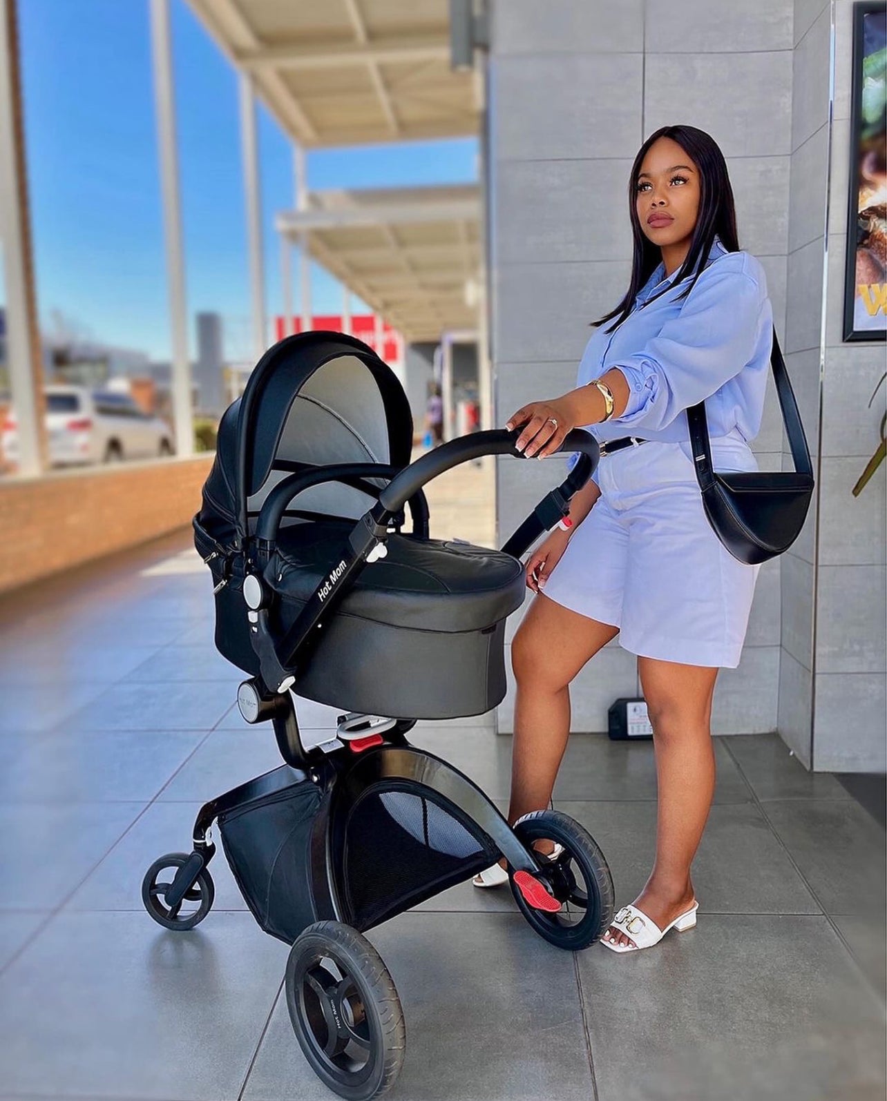 4-in-1 Hot Mom Cocoon Stroller, Carry Cot & Car Seat