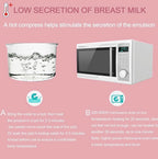 Breast Therapy Pads - Hot & Cold Gel Pads for Breastfeeding & Postpartum Recovery, Pain Relief for Mastitis & Engorgement