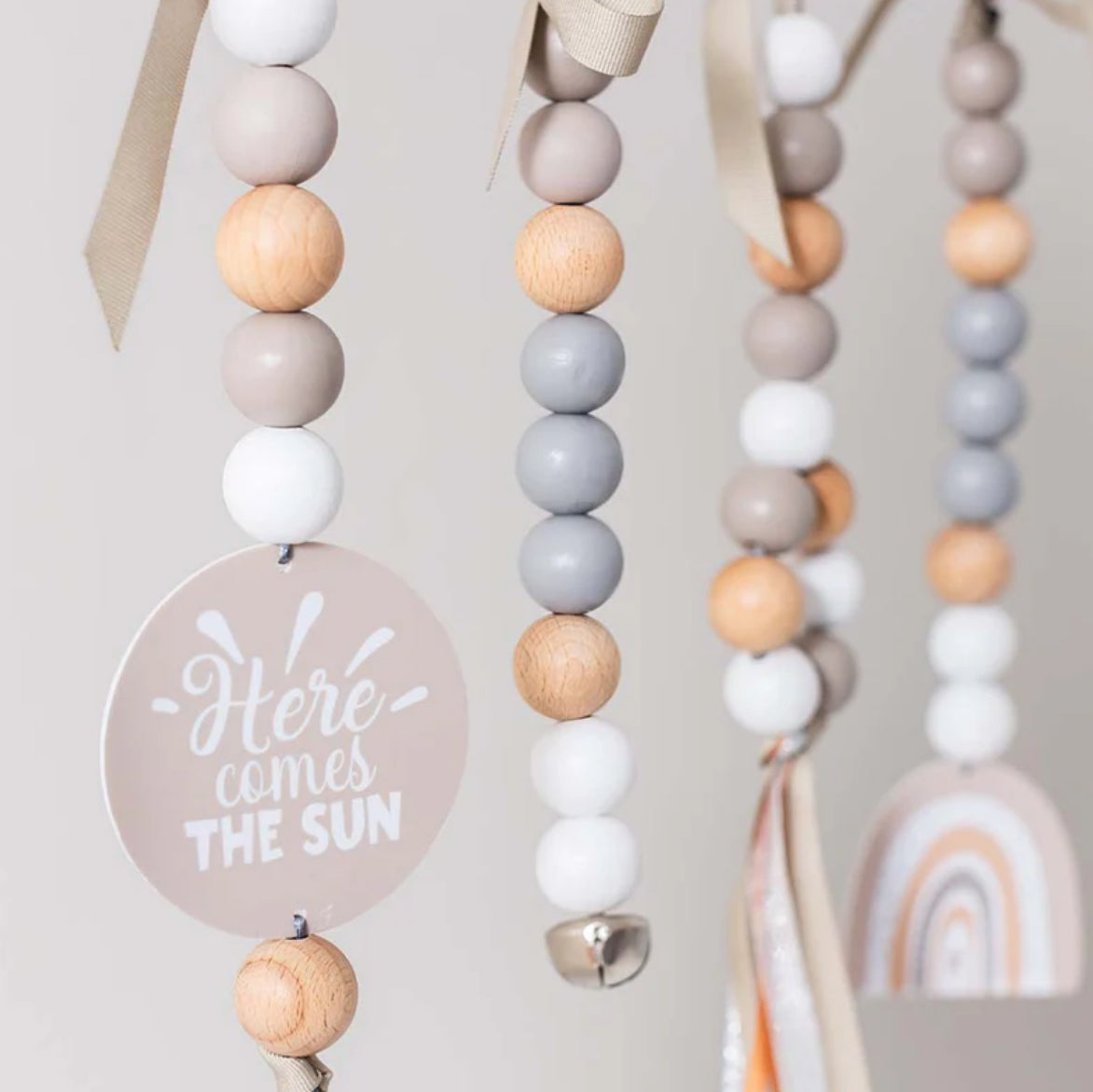 Wooden Dingle Dangle Set - Over the Rainbow  Nel's Babies & Kiddies