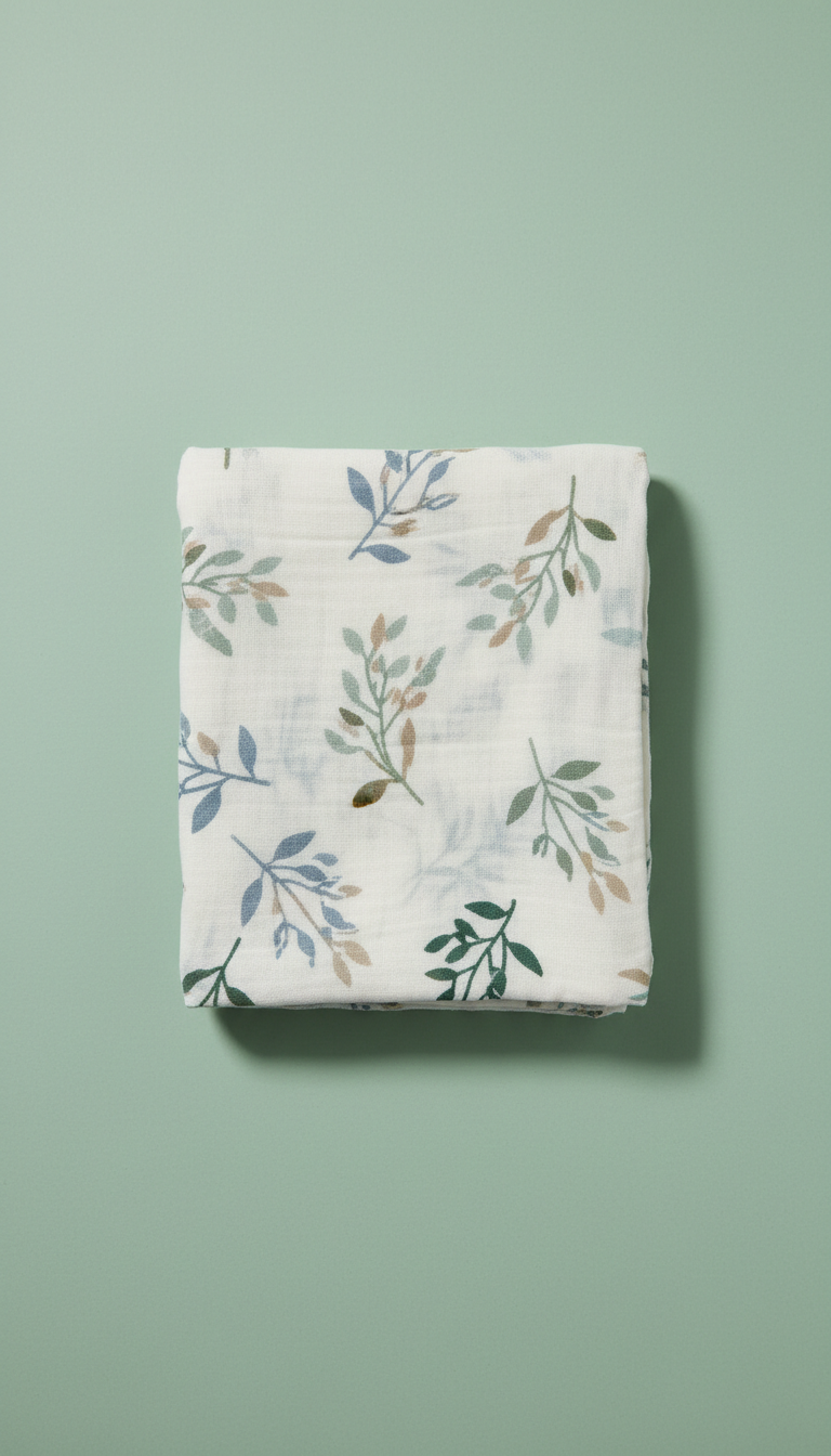 Organic Cotton Swaddle Blanket