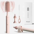 Portable 3-in-1 Electric Silicone Bottle Brush