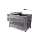 7 in 1 Cuddle Me Camping Cot - Co-Sleeper, Baby Monitor, Storage Caddy, Playpen, Mattress, Music with Light Box, Changing Pad