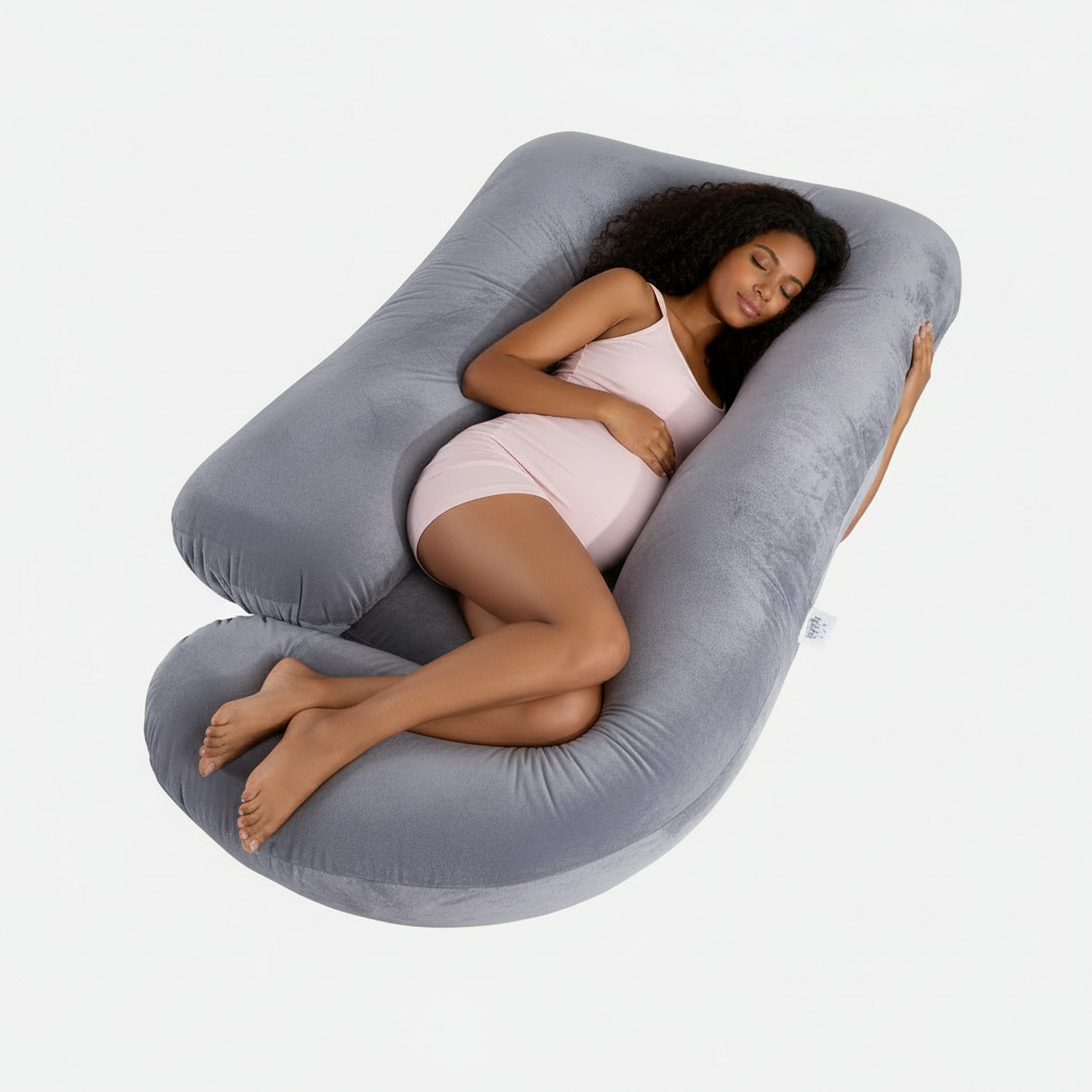 Pregnancy Pillow - Slate Grey No Blanket