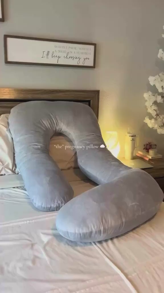 4 in 1 Pregnancy Pillow - A solution for restful sleep during & after pregnancy